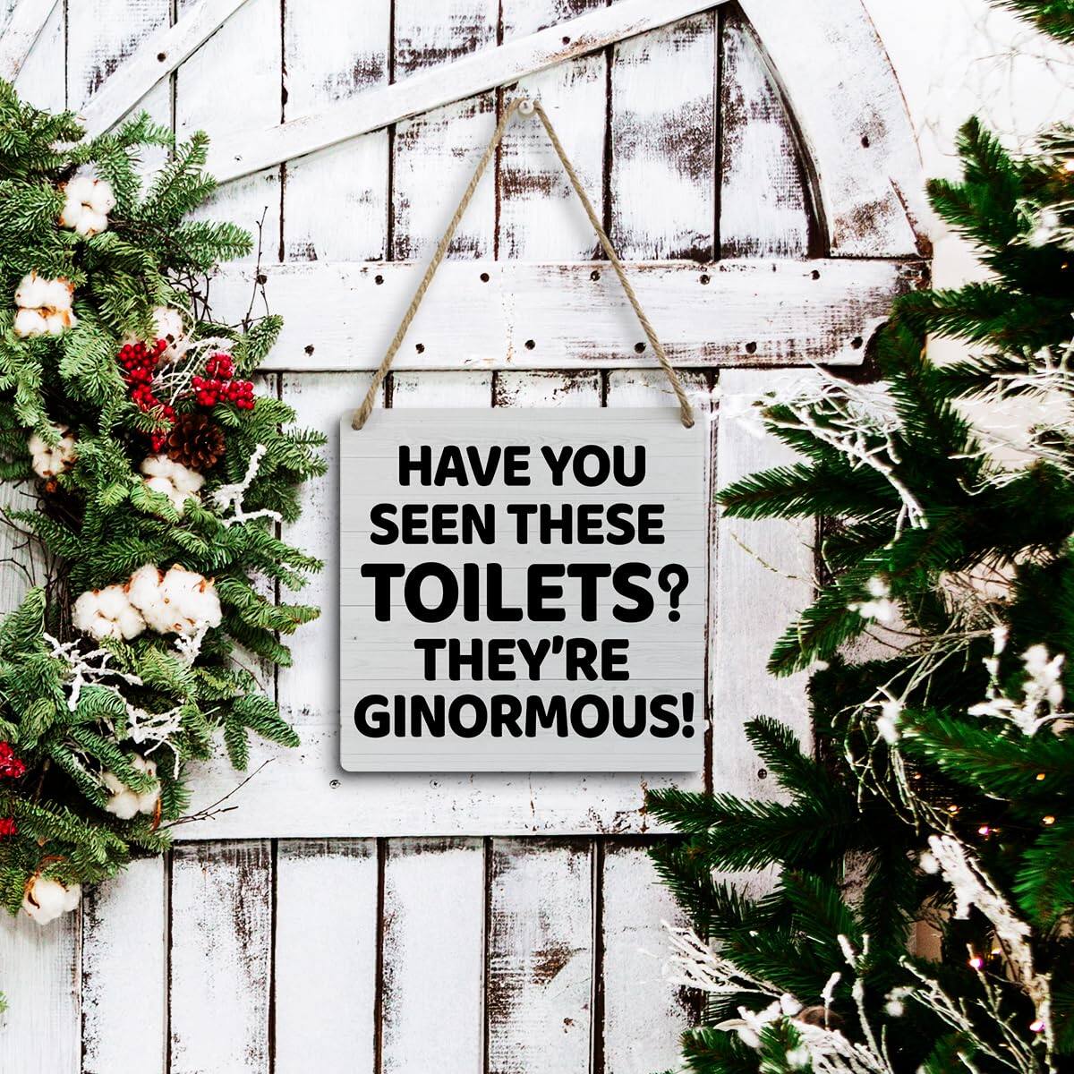 Have you seen these toilets? They're ginormous!