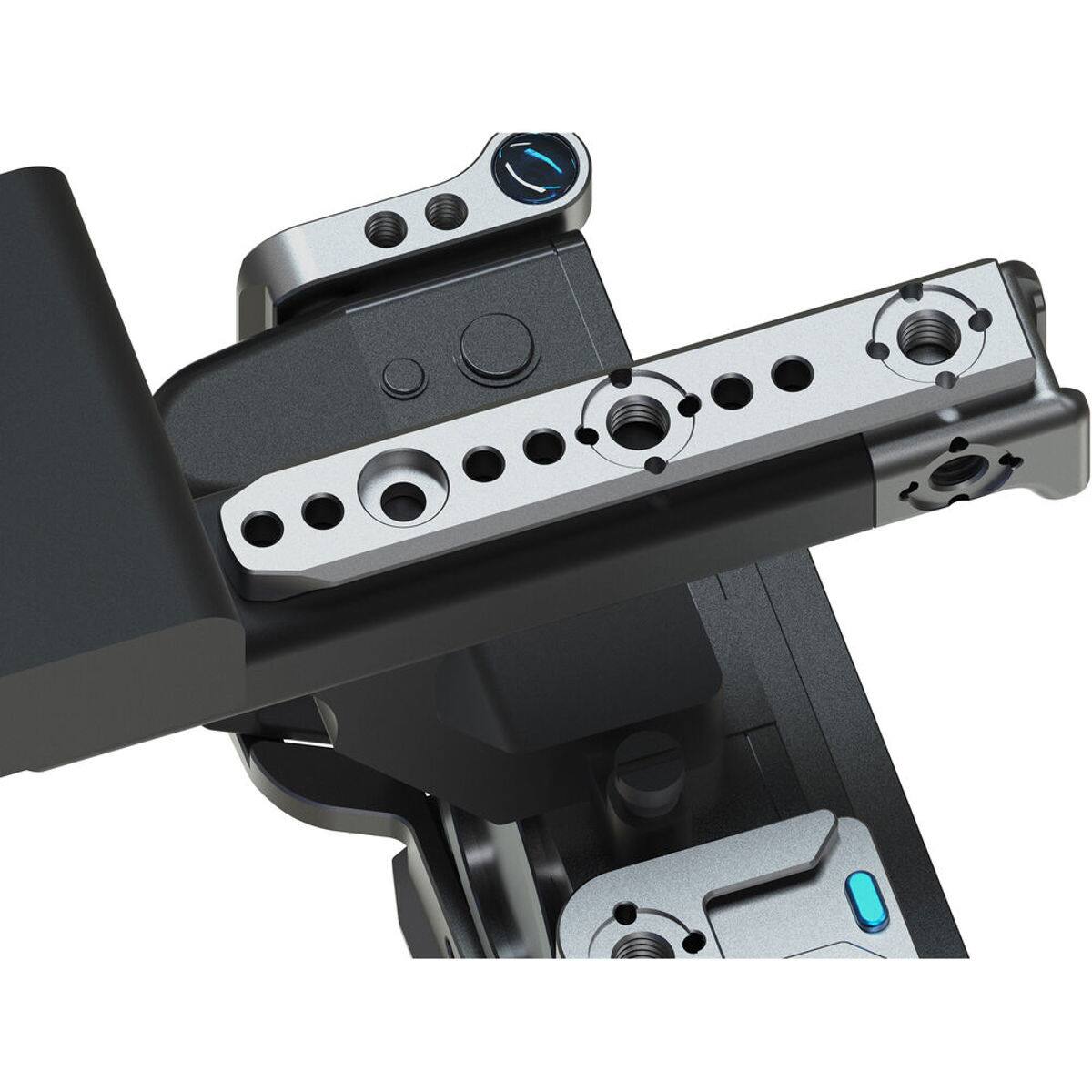 Alt View 4. Kondor Blue - Kondor Blue XLR Handle Extension for Sony FX3, Space Gray.