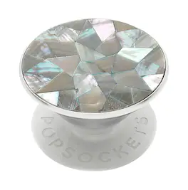 PopSockets - Refurbished Excellent - "PopSockets Phone Grip with Expanding Kickstand, Adhesive Grip - Gen Abalone Mosaic