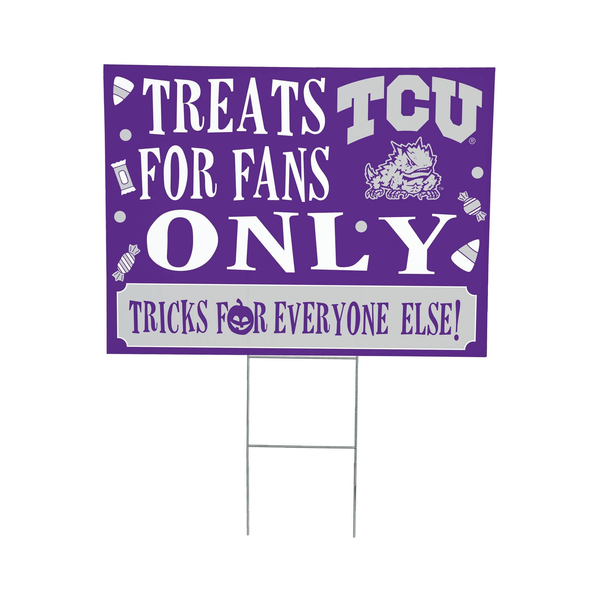 TREATS FOR FANS ONLY  
TRICKS FOR EVERYONE ELSE!