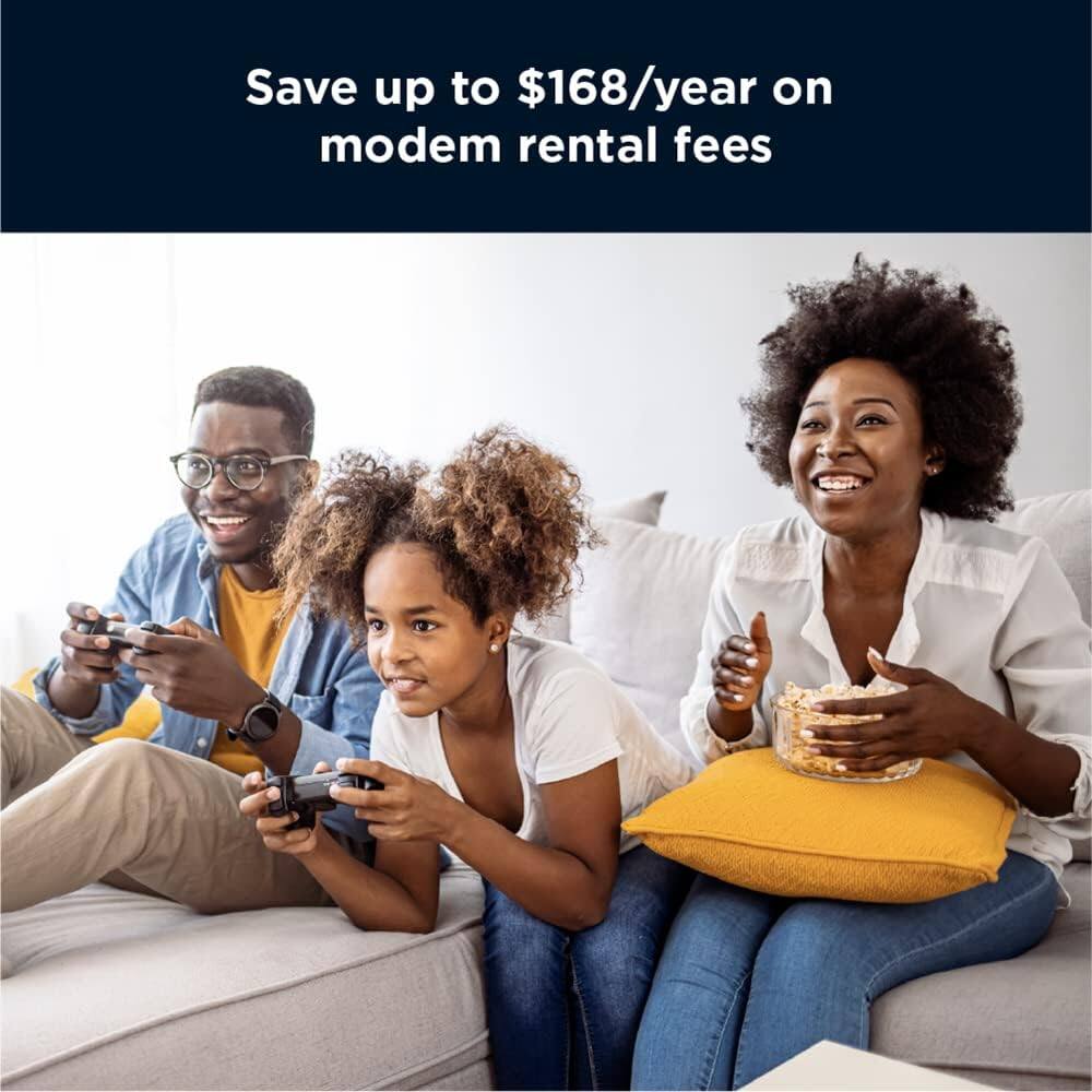 Save up to $168/year on modem rental fees