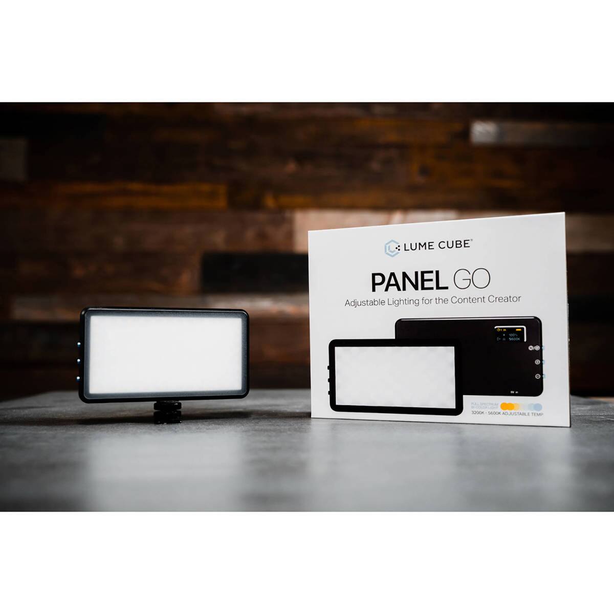 LUME CUBE PANEL GO Lighting for the Content Creator Adjustable 0. N - ACUUSTABLE TMP