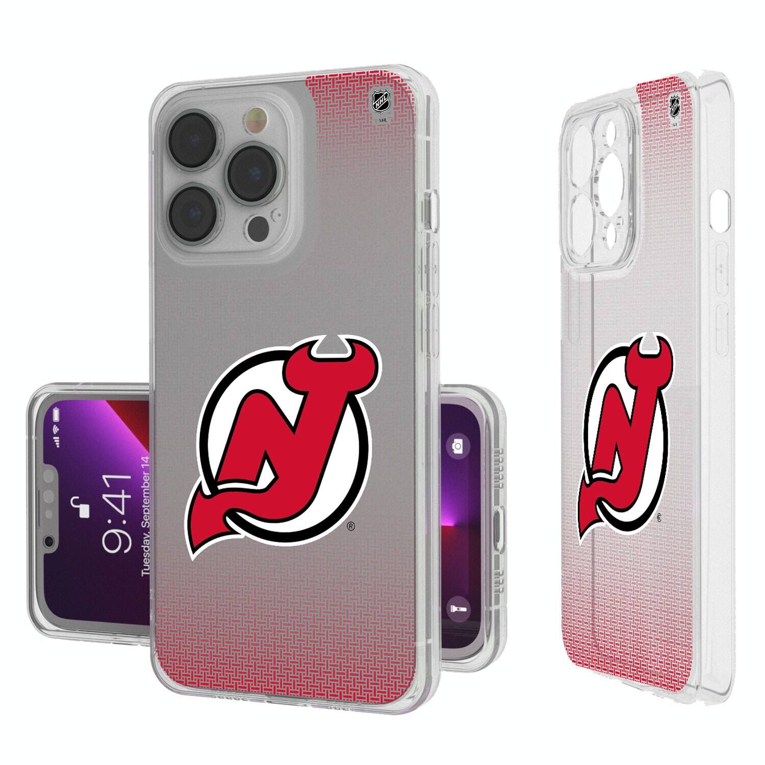 Keyscaper - NHL - New Jersey Devils Linen Logo iPhone Clear Case - 15 - Multicolor price history on PriceWatchPro