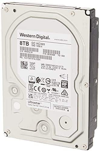 Western Digital - HGST Ultrastar DC HC320 HUS728T8TAL5204 8 TB Hard Drive - 3.5" Internal - SAS [12Gb/s SAS] (0b36400)