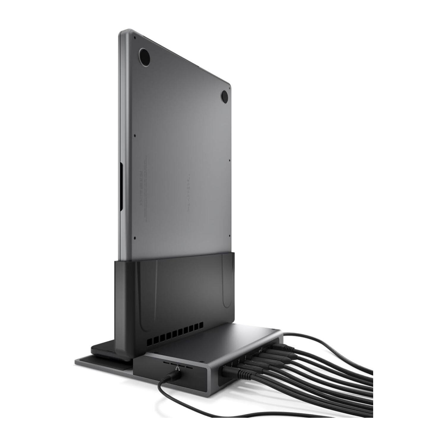Left. Brydge - Brydge ProDock Duo TB4 Docking Station for MacBook Pro 14 Inch (Space Gray).