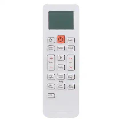 Mode Smart Saver TURBO Quiet + Temp Fan Display Evap. CLEAN Clean Prompt good Sleep On Timer Beep Off Timer Set Cancel 2nd F