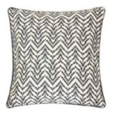 LuXeo - Chevron Indoor Throw Pillow - Gray