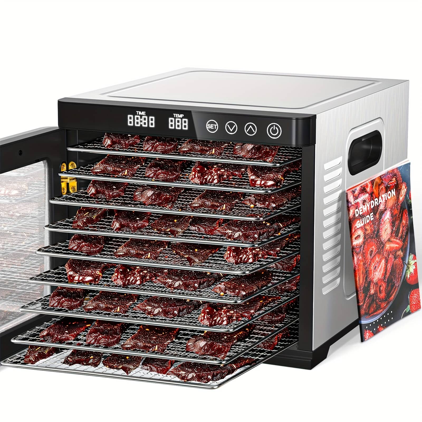 TIME 88:88  
TEMP 888  
SET  
DEHYDRATION GUIDE