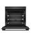 Alt View 11. Fisher & Paykel - 30" 4.9 Cu. Ft. Single Oven, 6.8" Touchscreen,Self-Cleaning - Minimal Black (Soft Black) - Black.