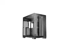 Front. Antec - Antec C8, RTX 40 Compatible, Dual-Chamber, Toolless, Type-C, 360mm Radiator, Tempered Glass, Full-Tower E-ATX Case - Black.
