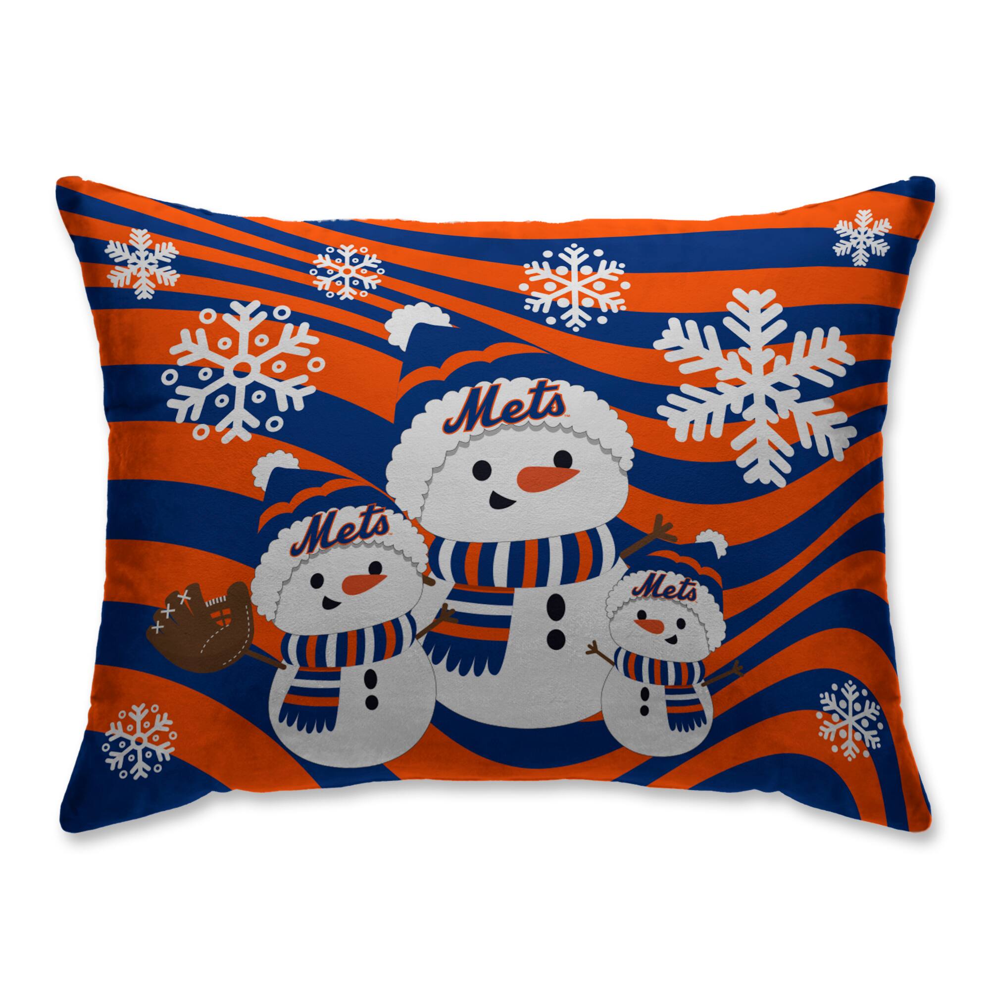 Pegasus - Holiday Snowman Bed Pillow - Multicolor
