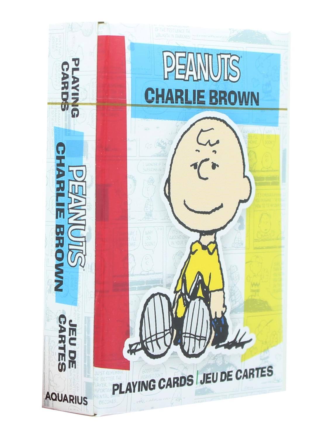 PEANUTS  
CHARLIE BROWN  

PLAYING CARDS  
JEU DE CARTES  

AQUARIUS