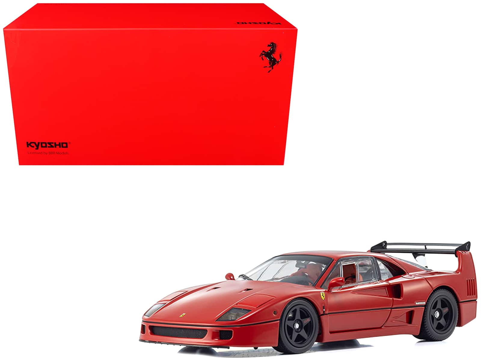 Ferrari F40 Light Weight LM Wing Red 1/18 Diecast Model Car by Kyosho price history on PriceWatchPro