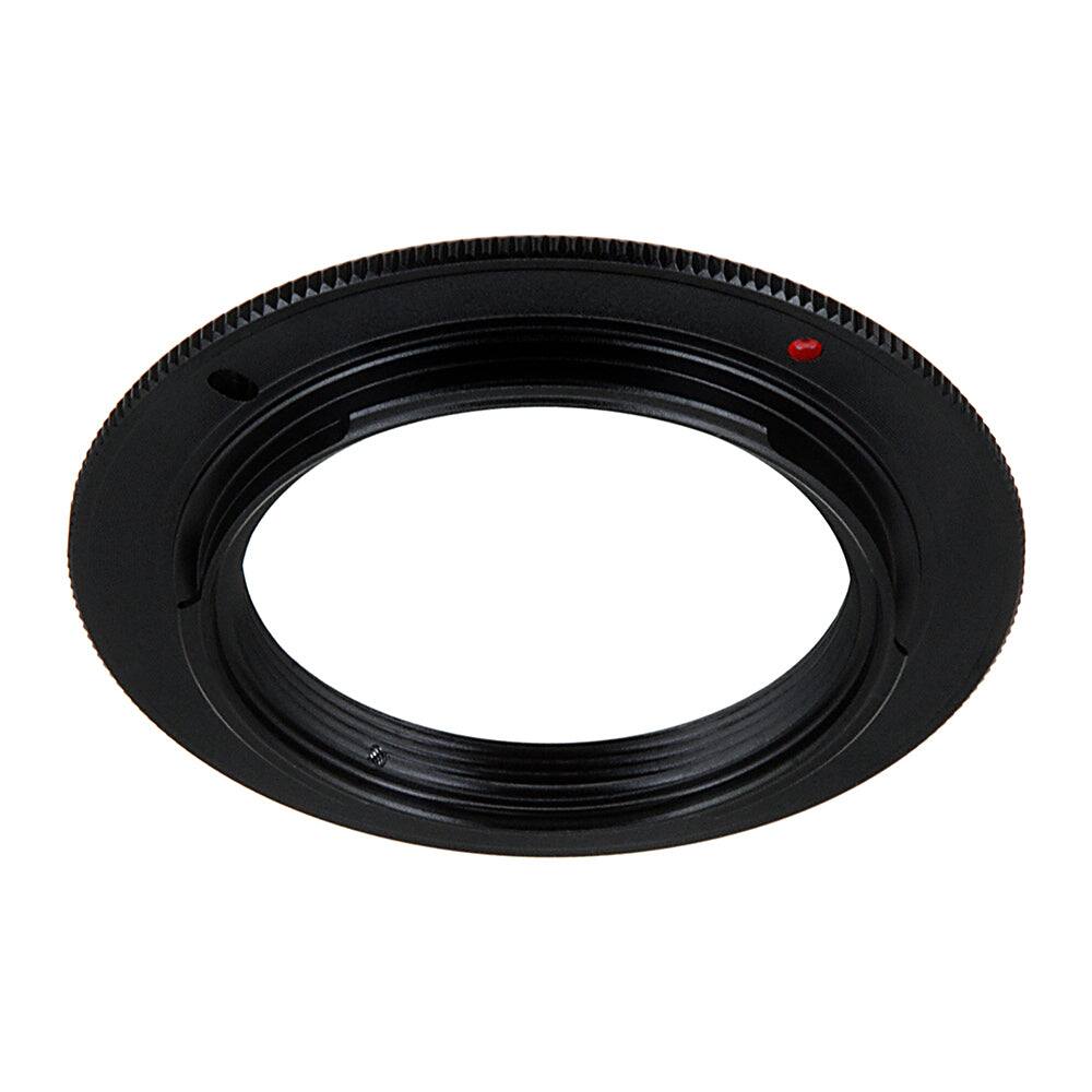 Left. Fotodiox - Lens Adapter - Compatible with M39 Russian Screw Mount Lenses to fit Nikon F Mount Cameras.