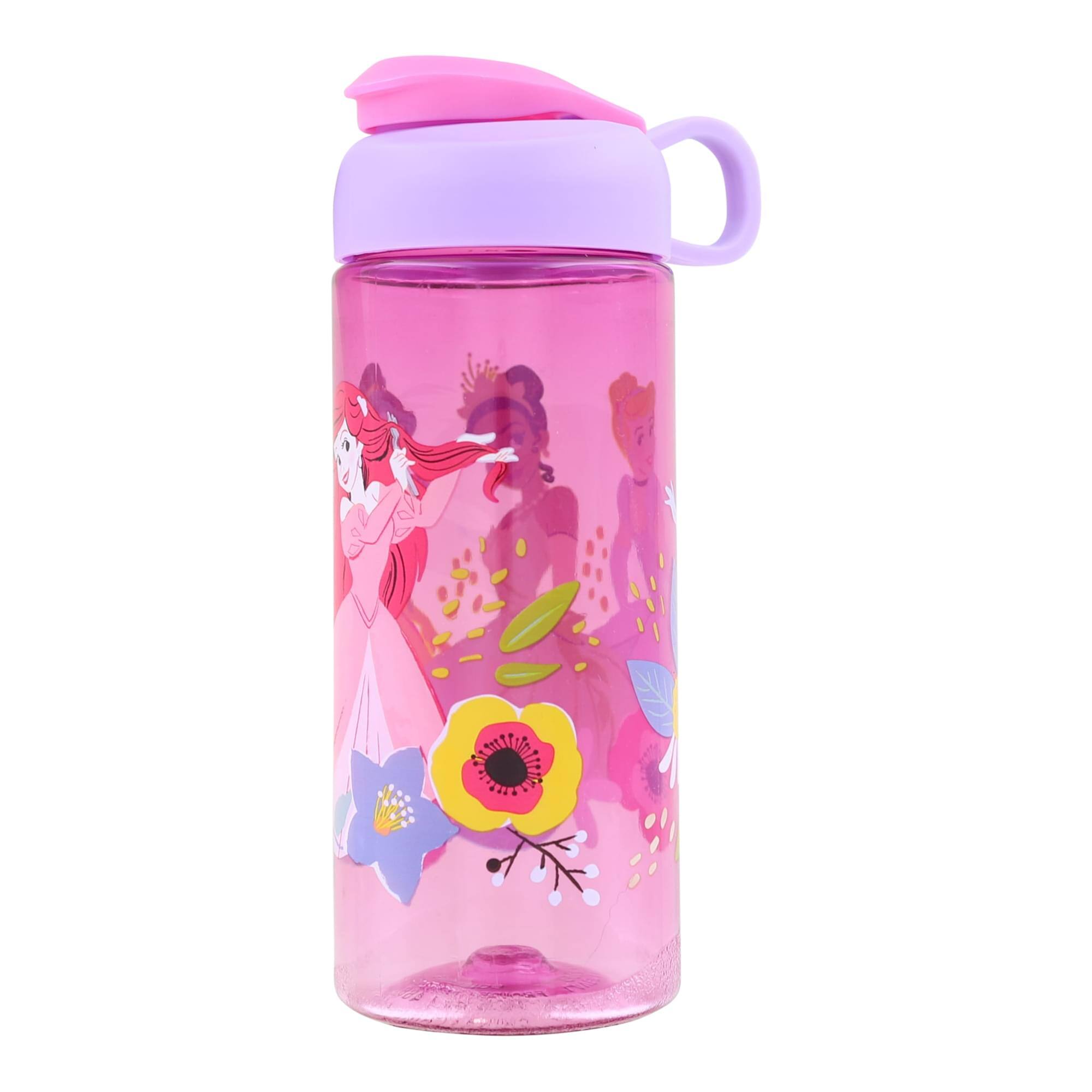 Alt View 1. Disney - Disney Princess 16.5 Ounce Water Bottle w/ Screw Lid - Pink.