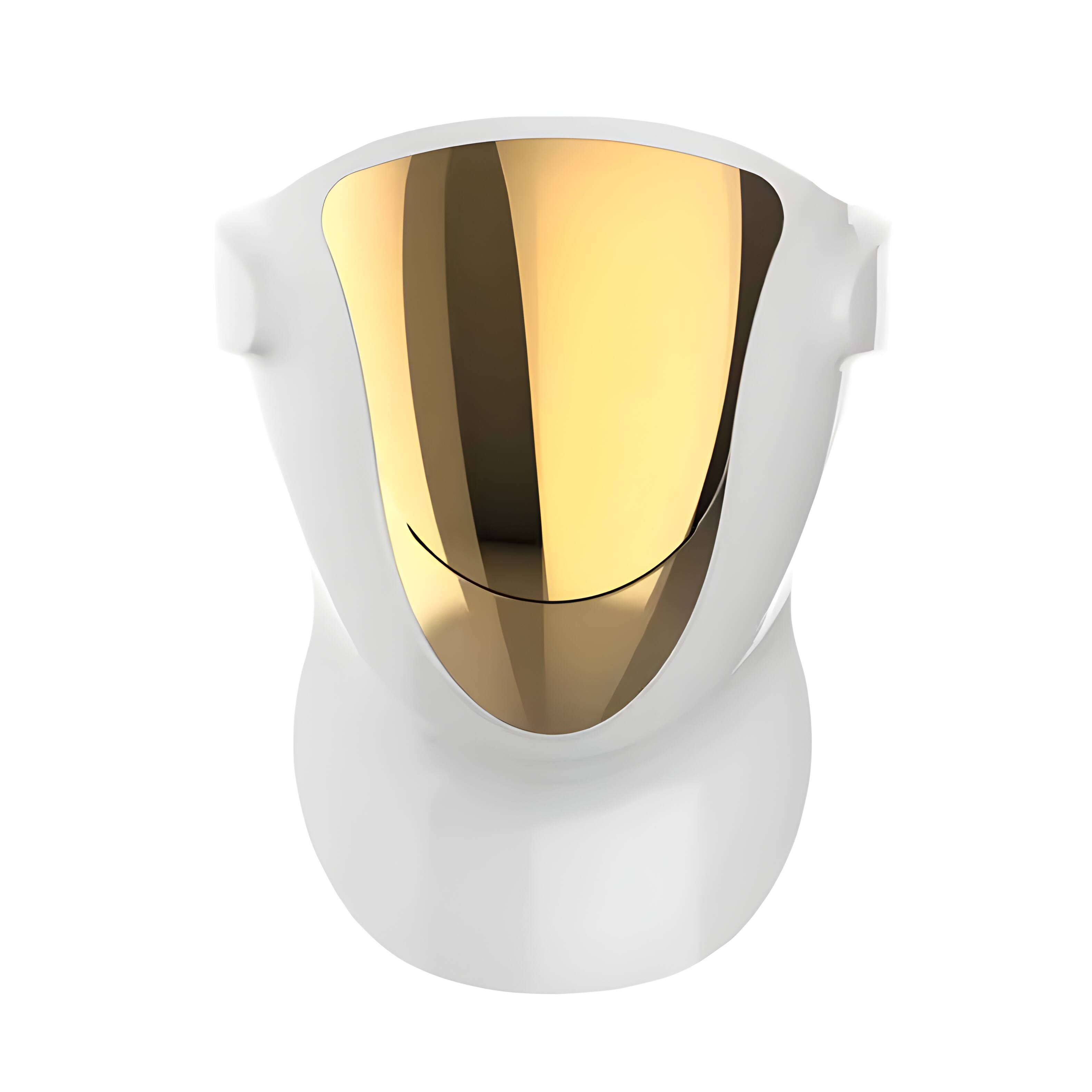 Front. Cluzine - LED Light Therapy Mask with Detachable Neck Care, 4 Colors Red Blue Yellow Photon Facial & Neck Skin Rejuvenation Device.