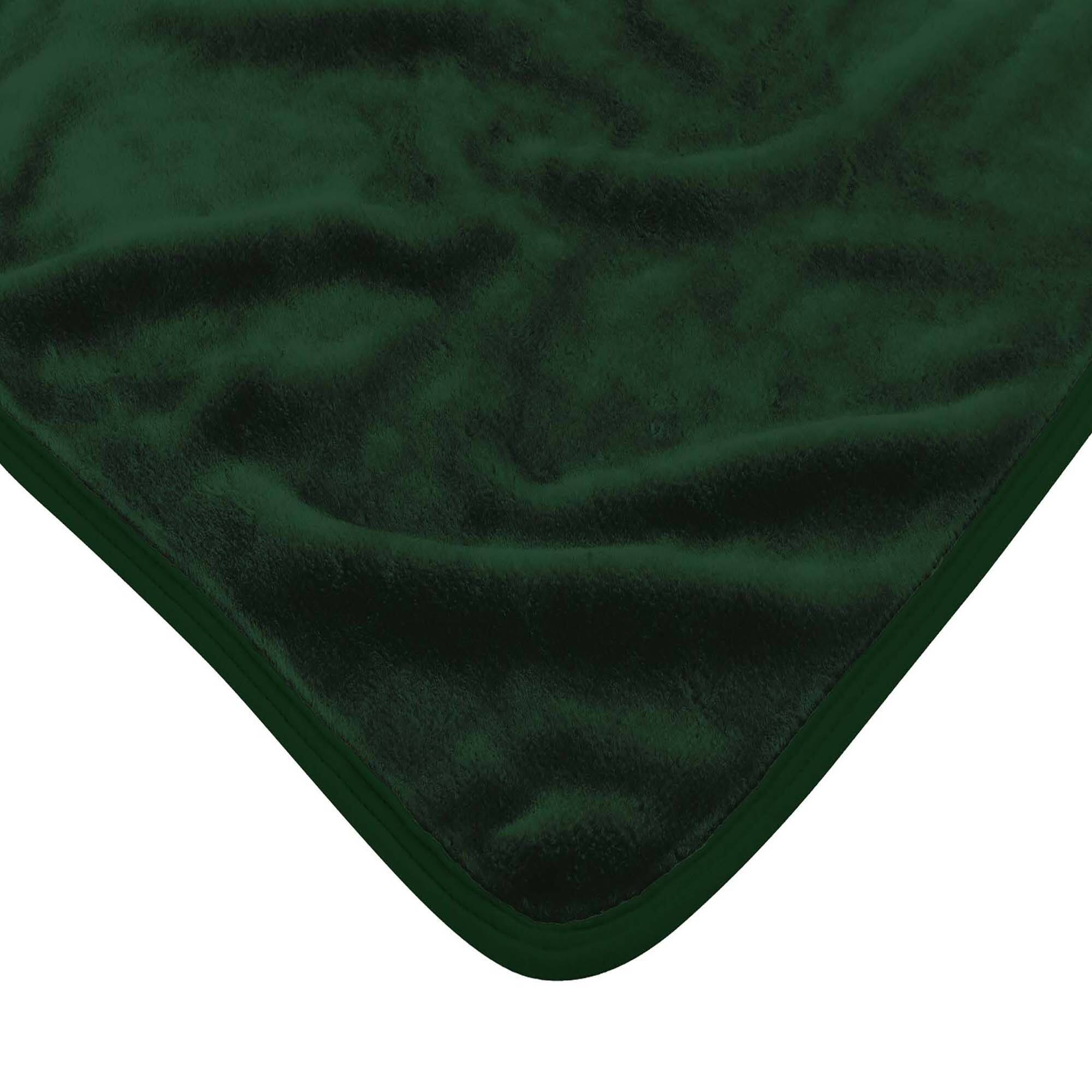 Alt View 1. Sweet Home Collection - NBA Milwaukee Bucks 60" x 80" Raschel Throw Blanket - Green.