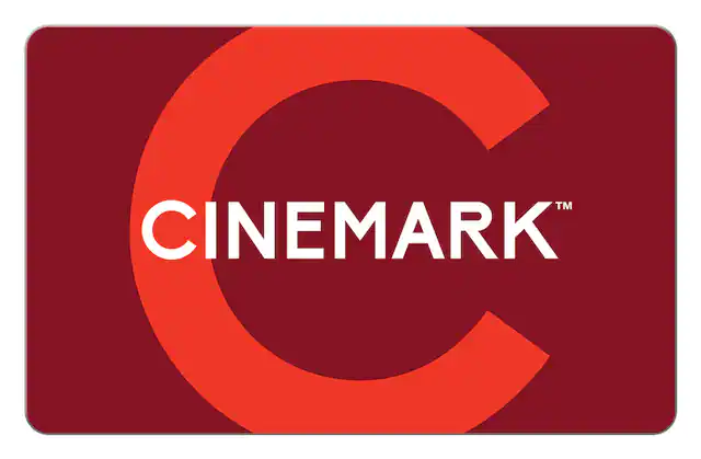 Front. Cinemark - $200 Gift Card.