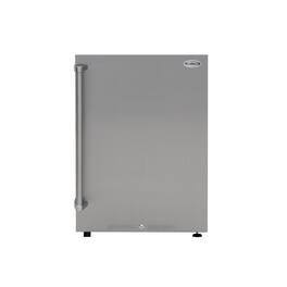 Koolmore - 21 in. Outdoor Refrigerator with IPX 4 Rating and Glass Shelves 4.4 Cu. ft. in Stainless-Steel CSA Certified Energy Star - Stainless Steel