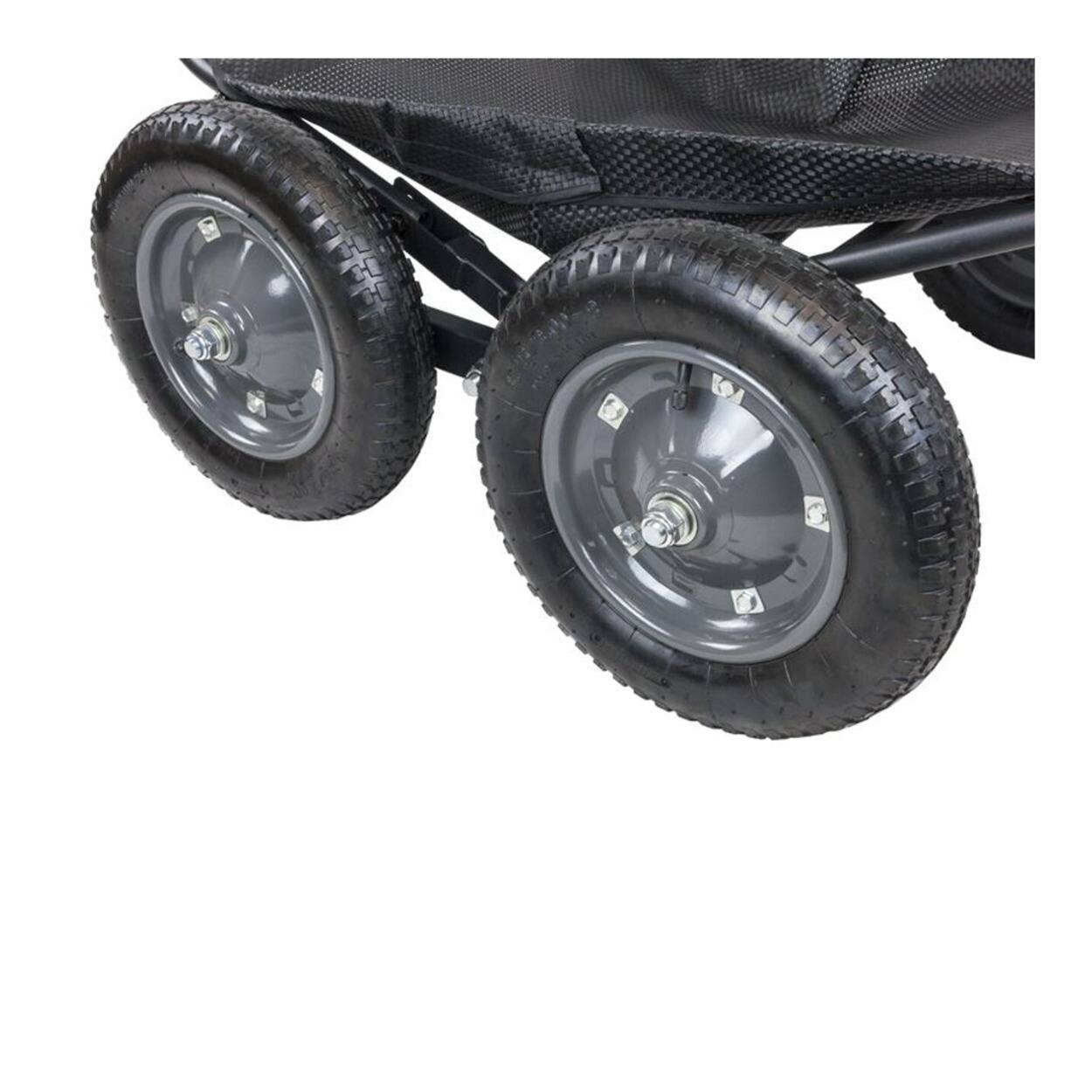 Angle. Hawk - Hawk Crawler Deer Cart - Black.