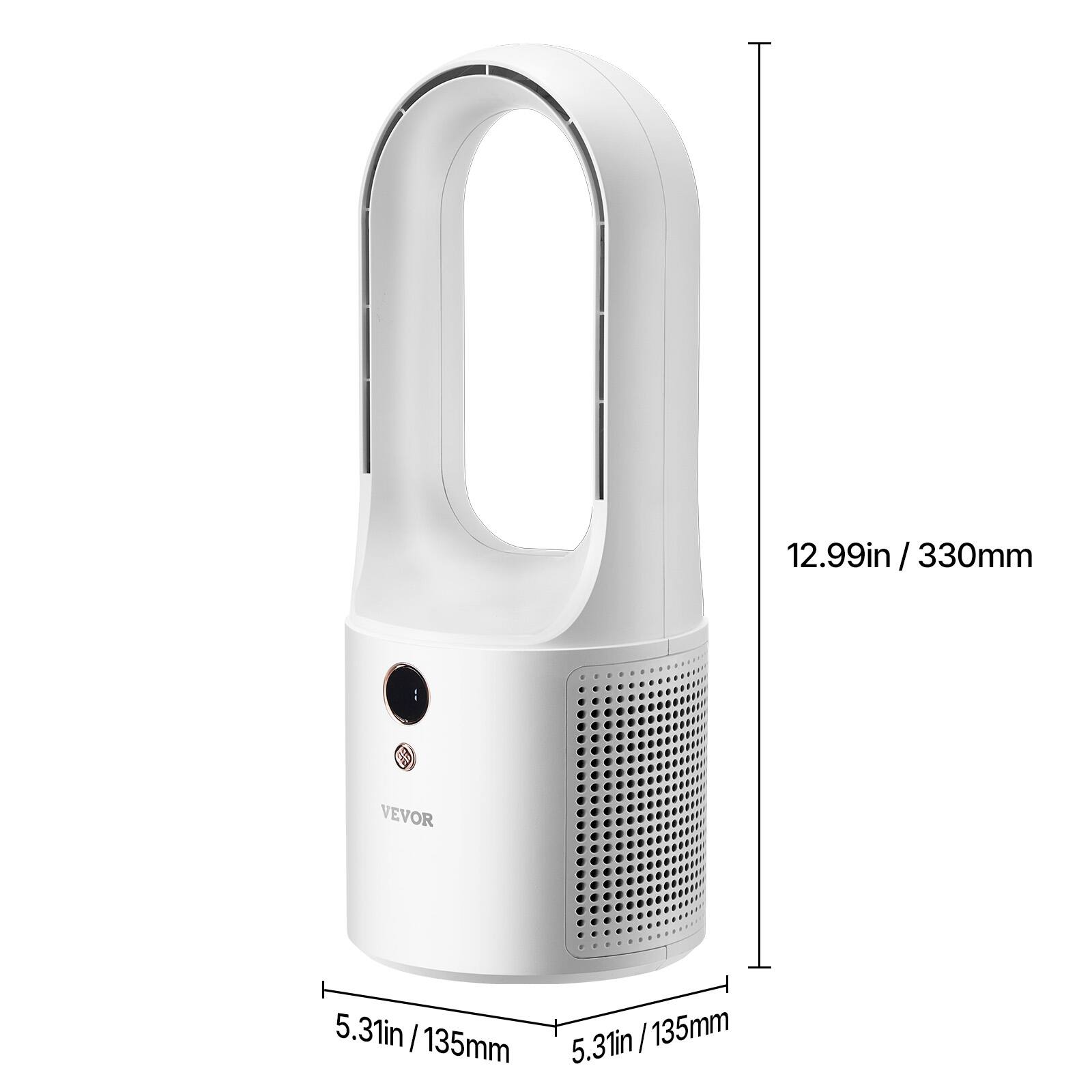 12.99in / 330mm

5.31in / 135mm

5.31in / 135mm

VEVOR