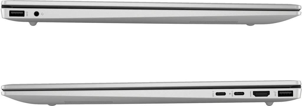 Alt View 4. HP - Pavilion 16-af0063cl 16" WUXGA Touch Intel Core 5 120U 1.40 GHz up to 5.00 GHz 16GB 1TB PCIe NVMe SSD Windows 11 Home - Silver.