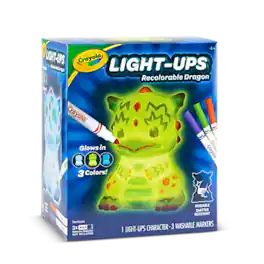 Crayola - Dragon Light Ups, 4 Pieces/Pack (74-7635)