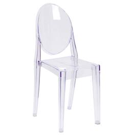 Emma + Oliver - Ghost Side Chair - Clear
