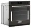 Alt View 1. KitchenAid - 30" Built-In Single Electric Convection Wall Oven with Air Fry Mode - Black Stainless Steel.