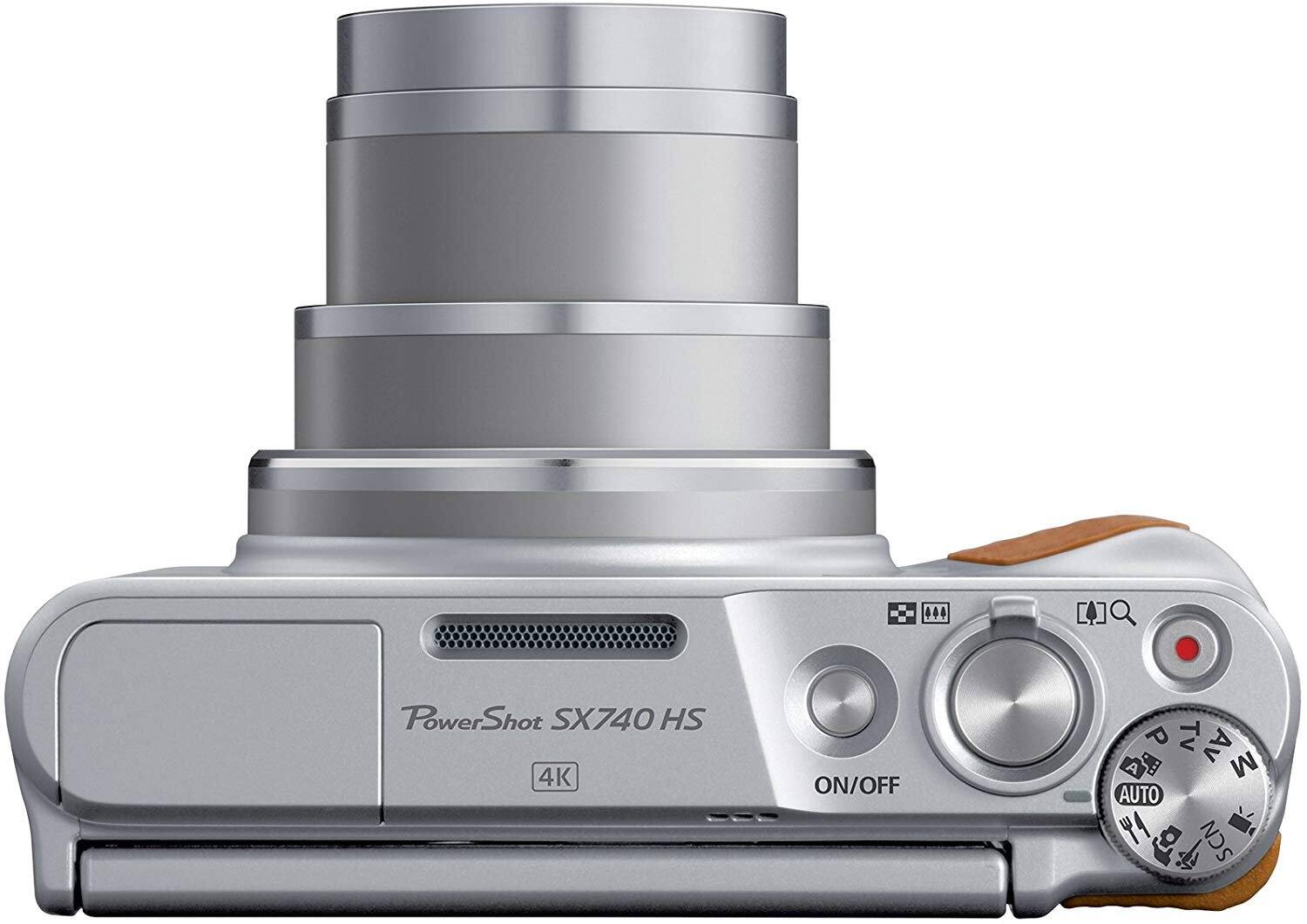 444 [Q PowerShot SX740 HS 4K ON/OFF - P Tv Av A M AUTO 14 a SCN S