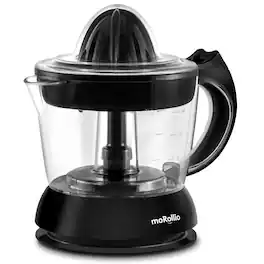 moRollio - Compact 24oz Electric Citrus Juicer - Black