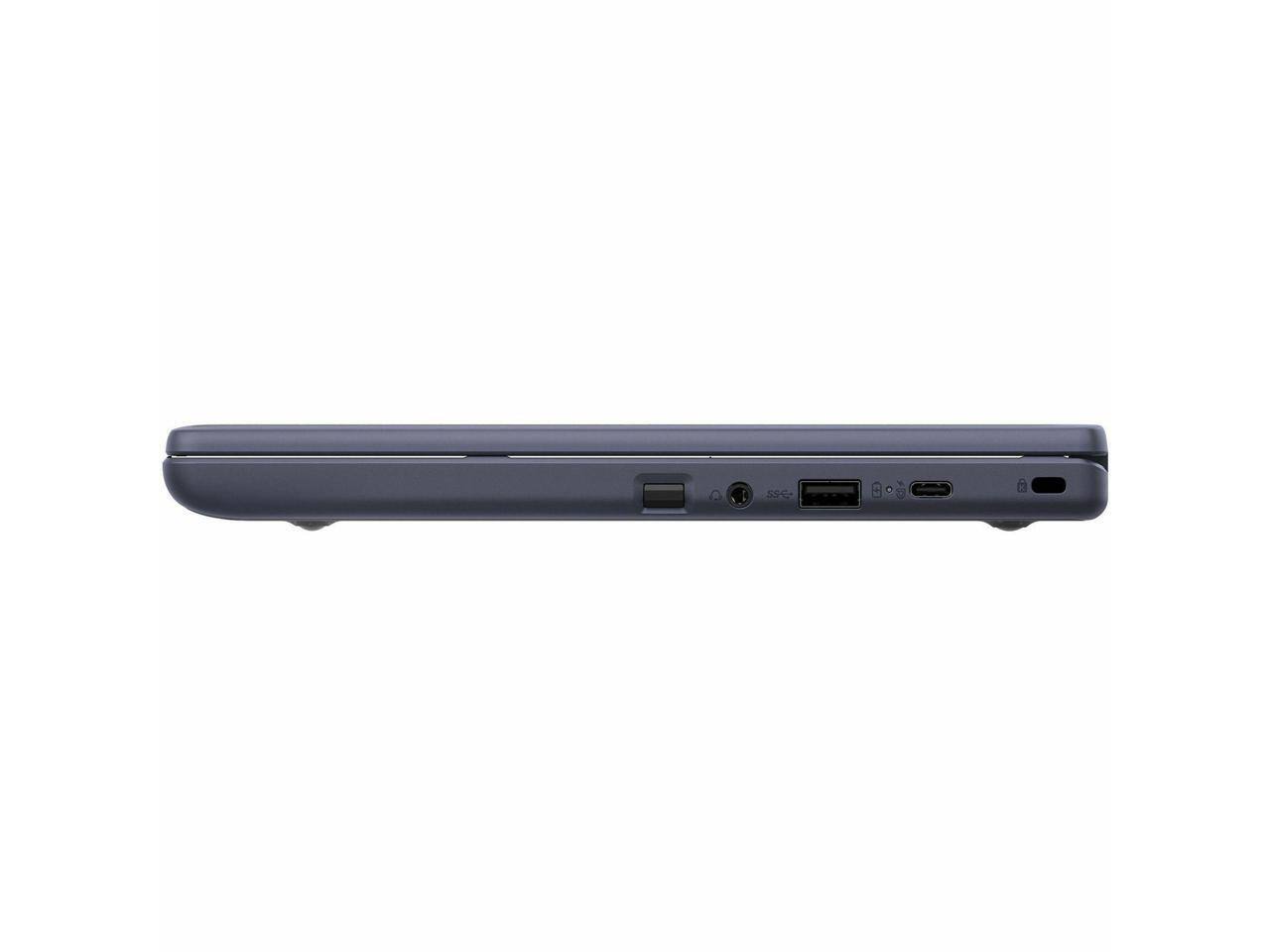 Alt View 9. ASUS - Asus Chromebook CR11 Flip CR1104F CR1104FTA-YZ84T 11.6" Touchscreen Rugged Convertible 2 in 1 Chromebook - HD - Intel - Mineral Gray.