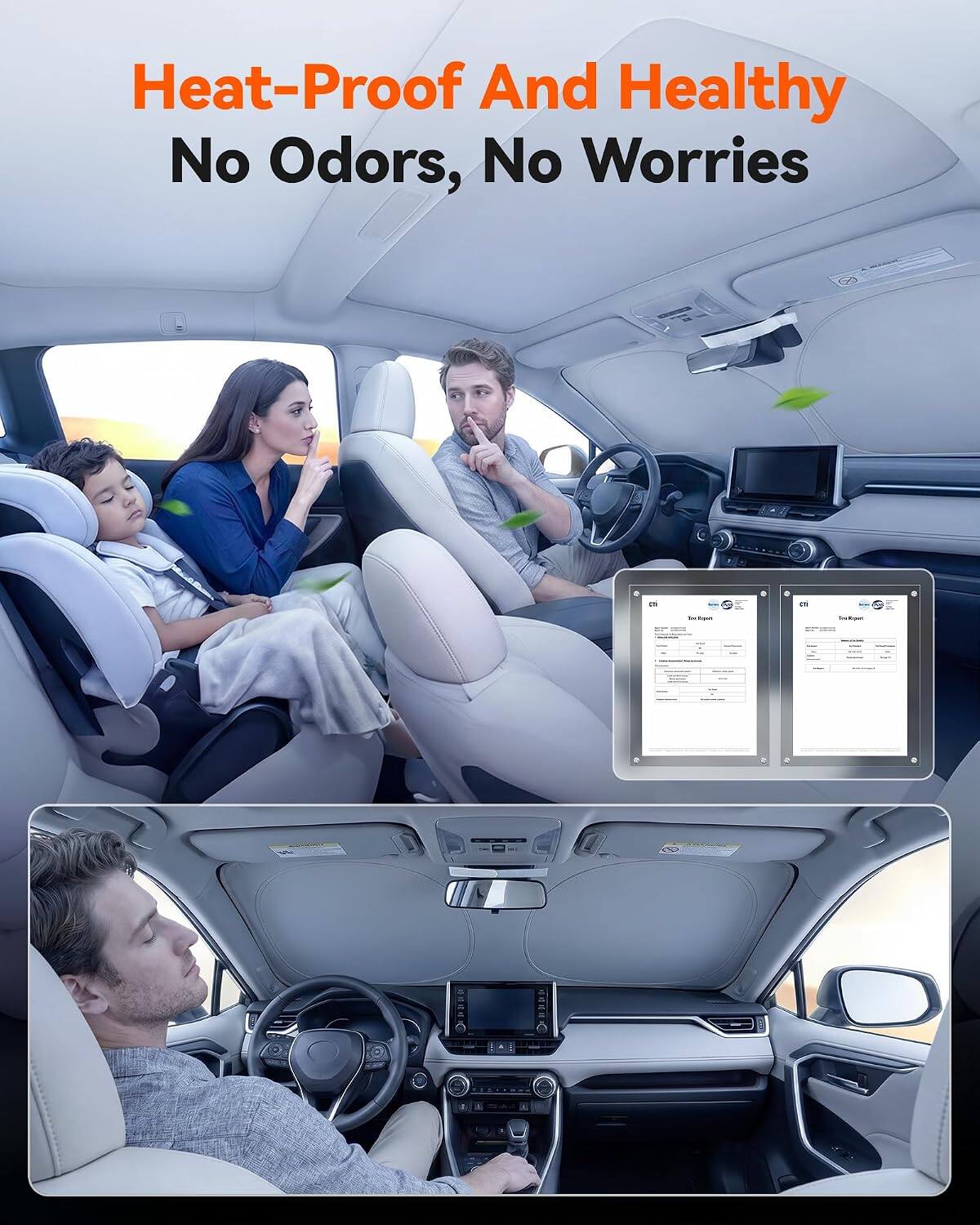 Heat-Proof And Healthy  
No Odors, No Worries