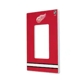 Keyscaper - Detroit Red Wings Single Rocker Lightswitch Plate - Multicolor
