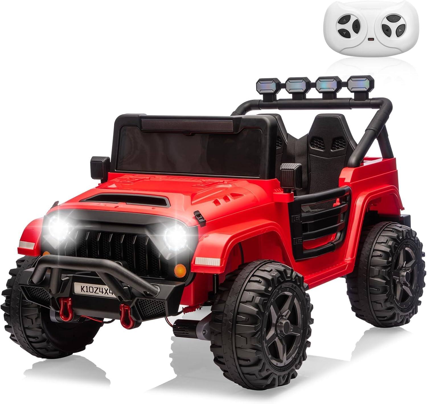 Electrodes Masters - 24V Ride on Toys for Big Kids, 2 Seater Electric Car with Remote Control, Ride on Truck w/ 4-Wheeler Suspension price history on PriceWatchPro