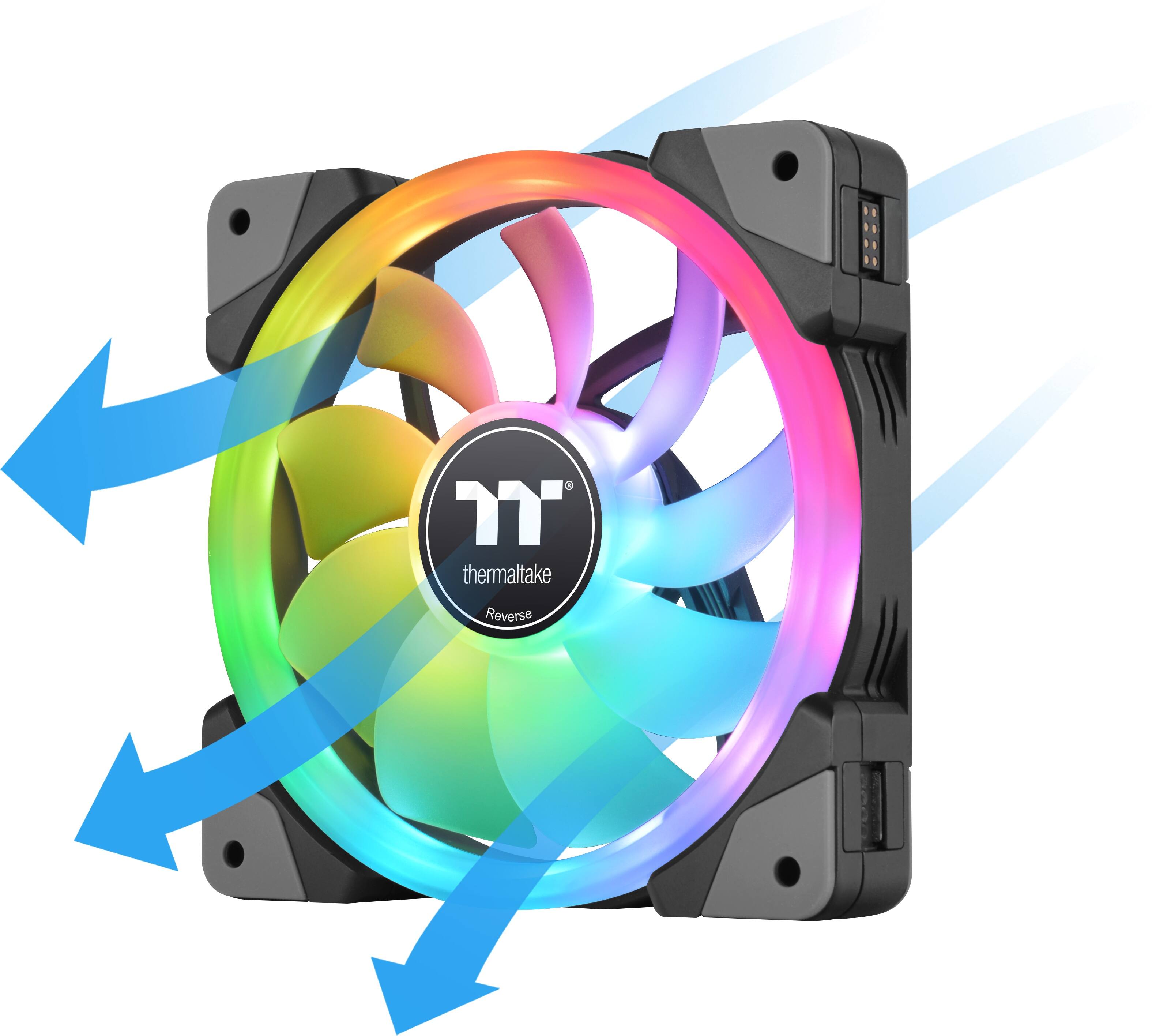 The text on the image reads "thermaltake Reverse."