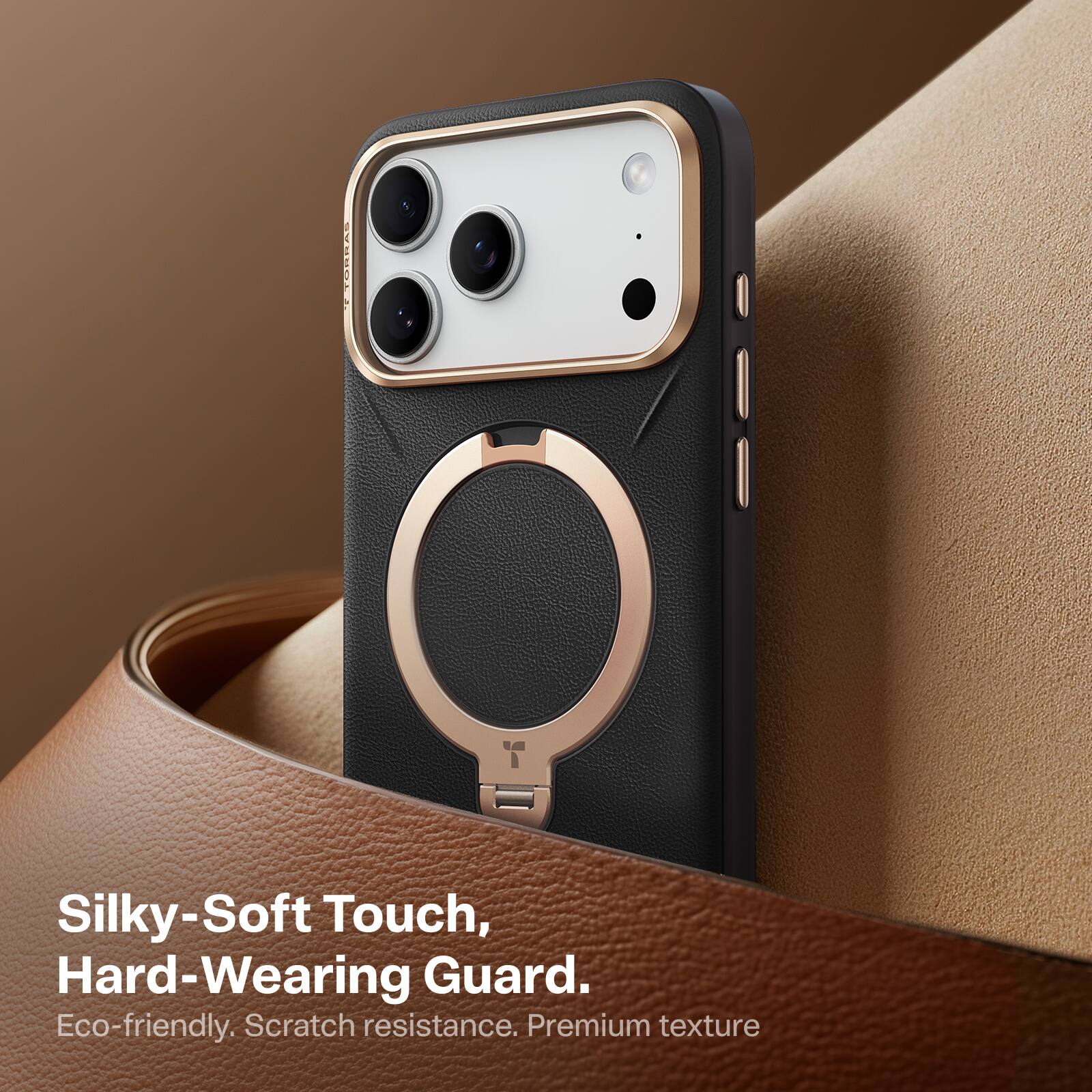 Silky-Soft Touch, Hard-Wearing Guard.  
Eco-friendly. Scratch resistance. Premium texture
