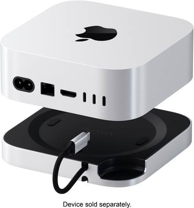 Satechi Stand & Hub USB C Docking Station for Mac Mini M4 with SSD Satechi Stand & Hub USB C Docking Station for Mac Mini M4 with SSD