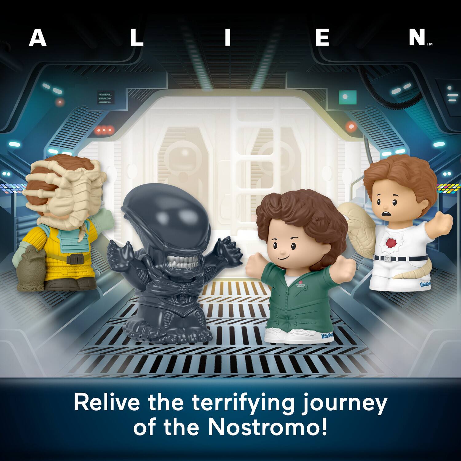 ALIEN™

Happy  
Relive the terrifying journey of the Nostromo!