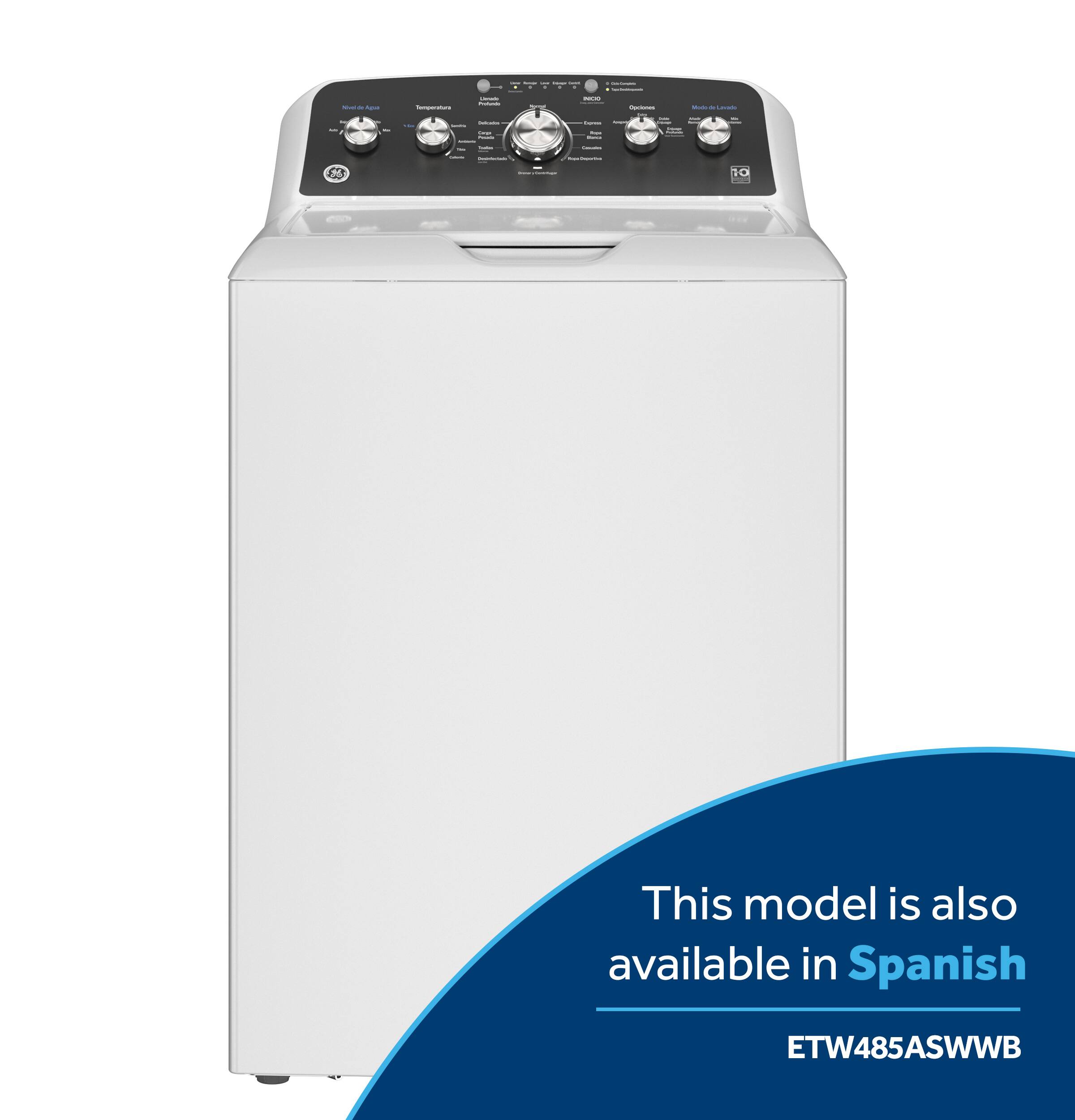 This model is also available in Spanish  
ETW485ASWWB
