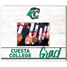 Jardine - Cuesta College Cougars 13.5" x 11.5" Grad Frame - White
