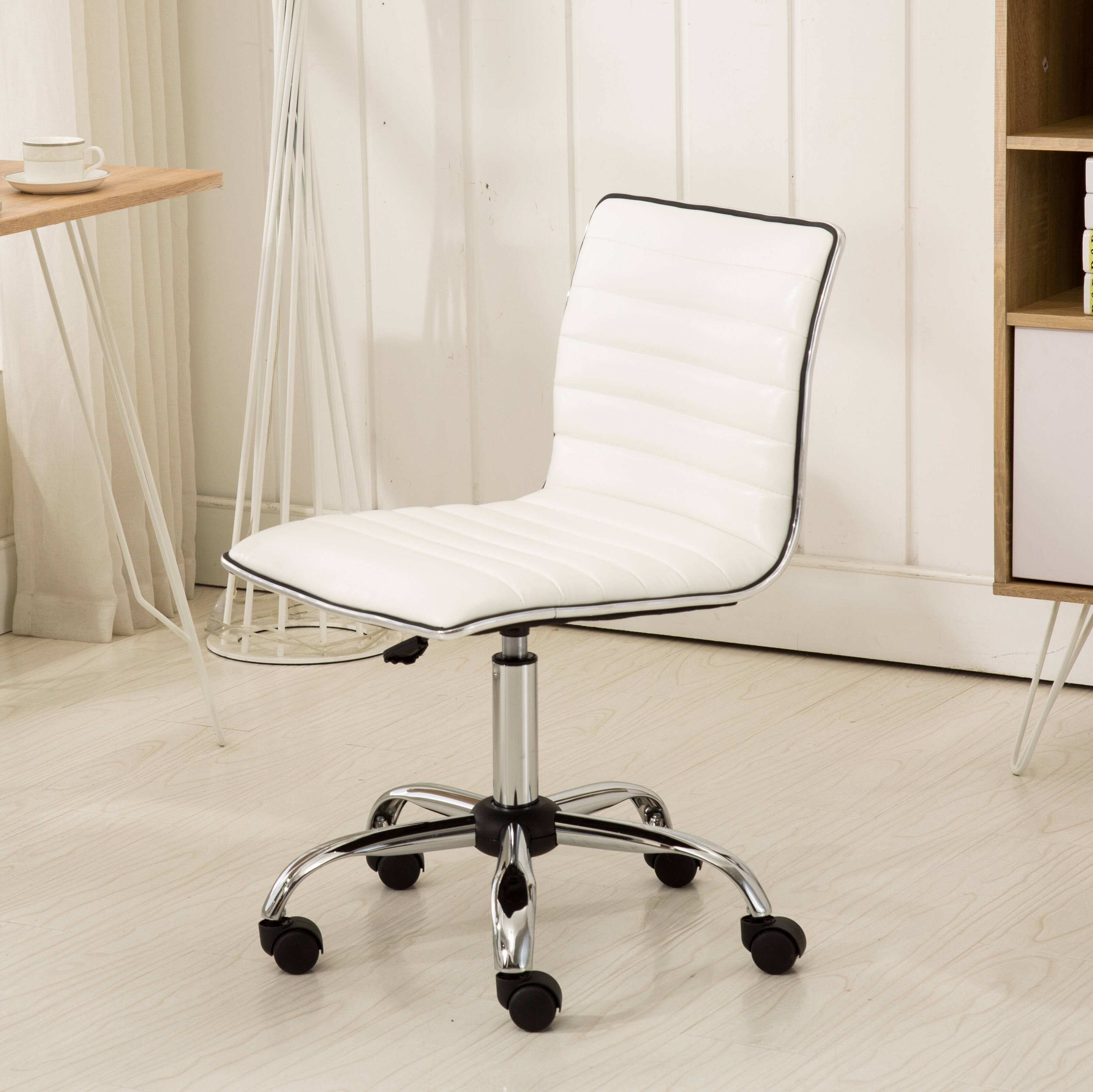 Alt View 1. Spaco - Spaco Adjustable Air Lift Office Chair, for Home Office - White.
