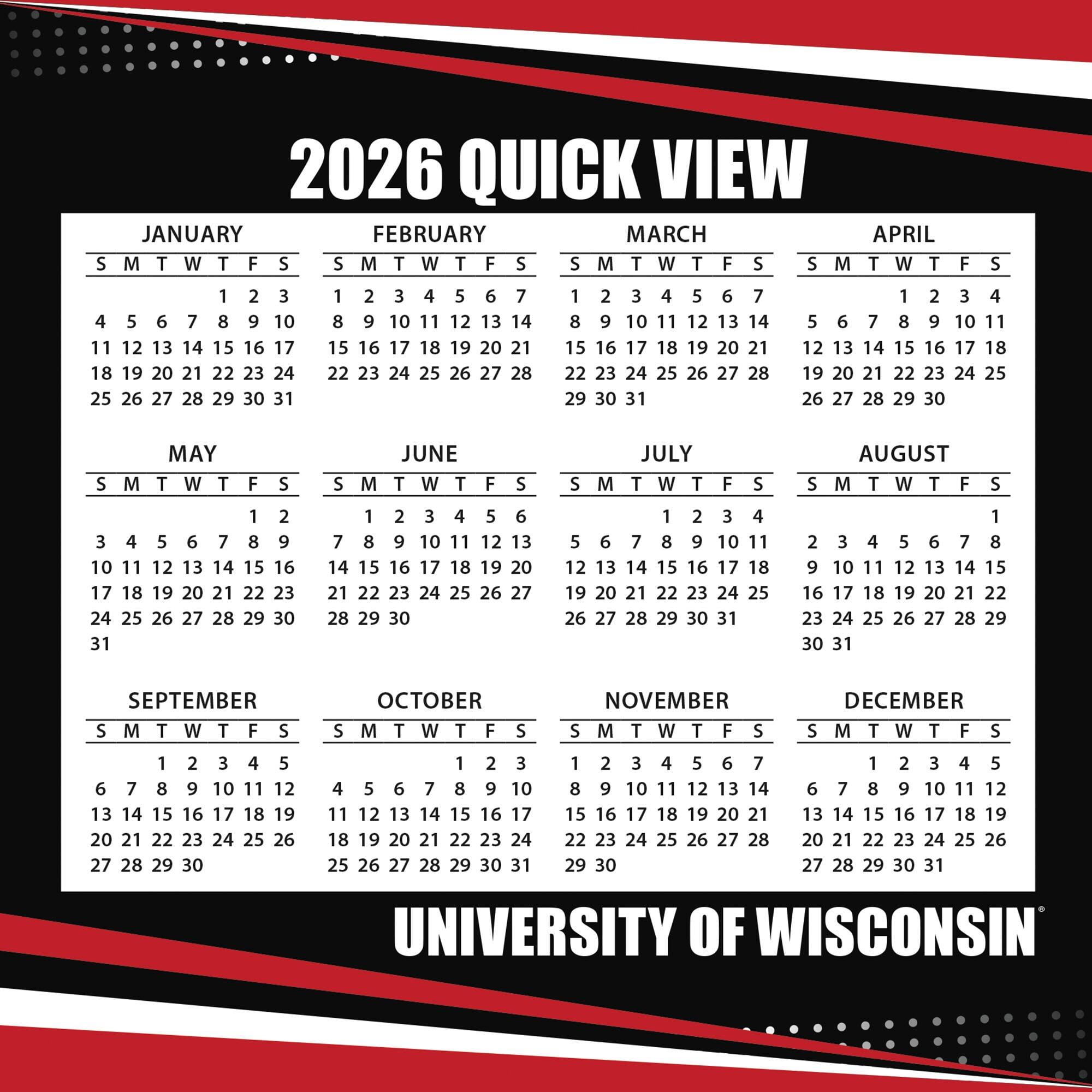 2026 QUICK VIEW

JANUARY  
S M T W T F S  
1 2 3 4 5 6 7  
8 9 10 11 12 13 14  
15 16 17 18 19 20 21  
22 23 24 25 26 27 28  
29 30 31  

FEBRUARY  
S M T W T F S  
1 2 3 4 5 6 7  
8 9 10 11 12 13 14  
15 16 17 18 19 20 21  
22 23 24 25 26 27 28  

MARCH  
S M T W T F S  
1 2 3 4 5 6 7  
8 9 10 11 12 13 14  
15 16 17 18 19 20 21