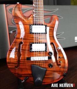 Axe Heaven - Trey Anastasio - Trey Anastasio Phish Signature Paul Languedoc 2010 Ocelot Mini Guitar - Collectibles - Multicolor