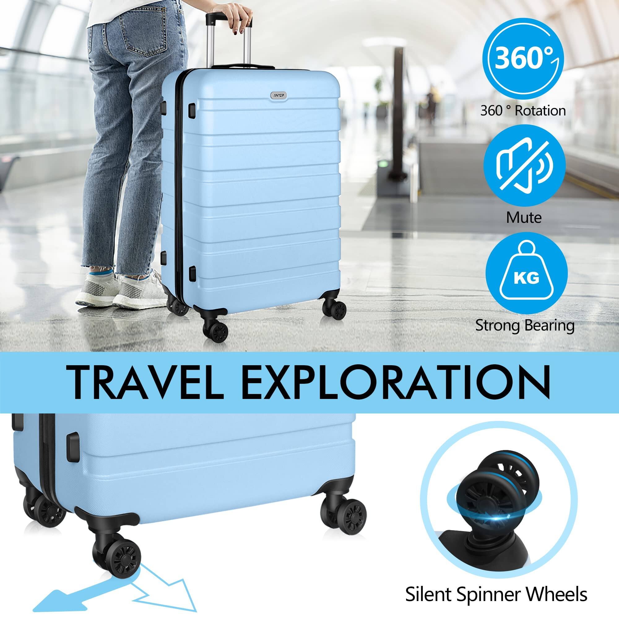 360° Rotation  
Mute  
Strong Bearing  
Silent Spinner Wheels  

TRAVEL EXPLORATION
