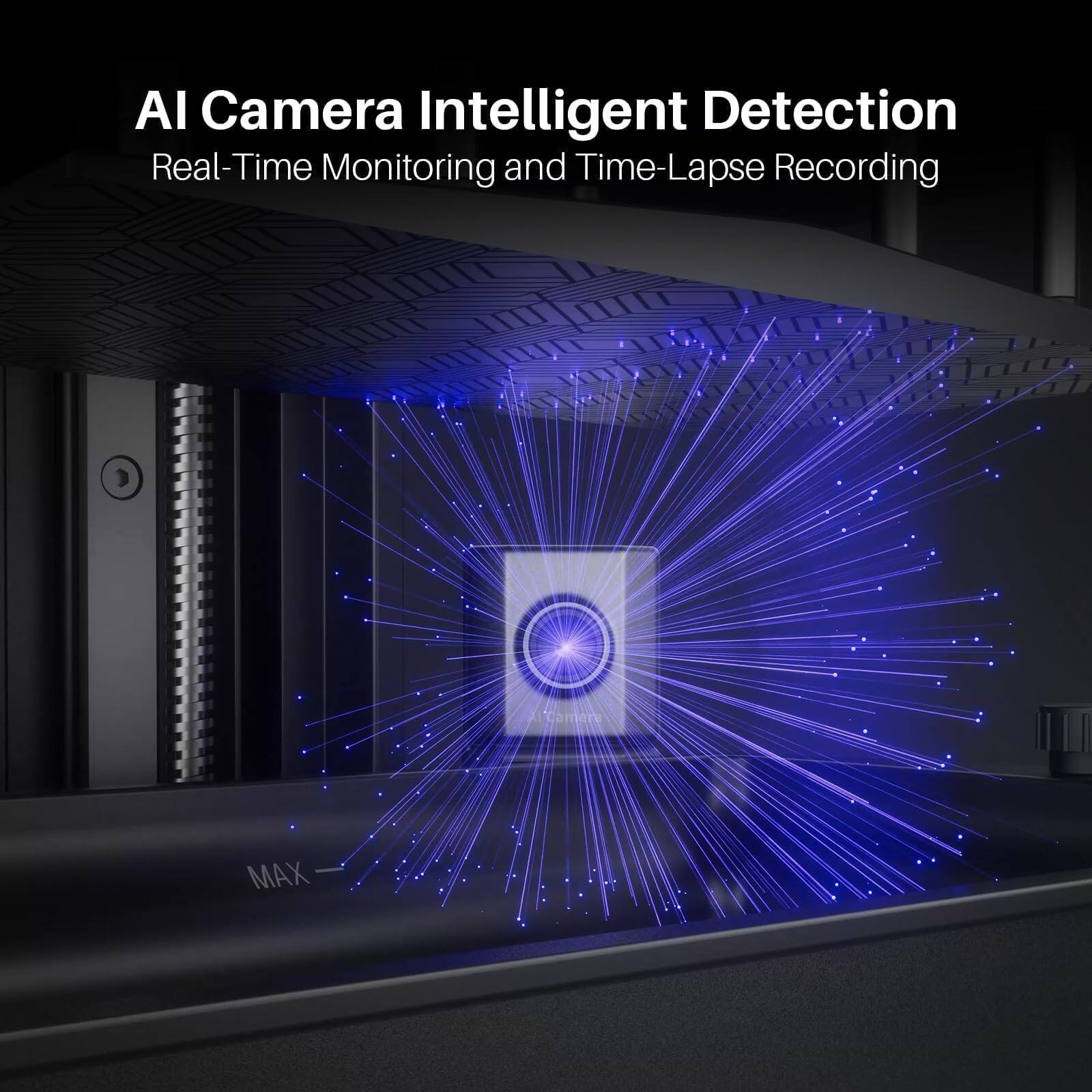 AI Camera Intelligent Detection  
Real-Time Monitoring and Time-Lapse Recording  
A Camore MAX