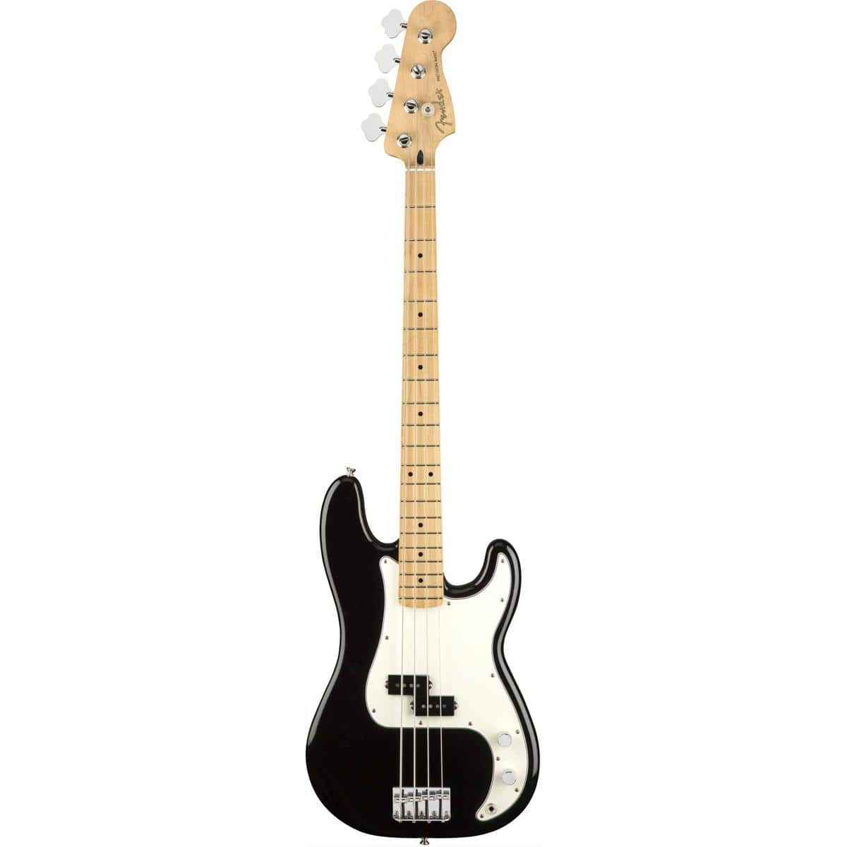 Fender - Player Precision Electric Bass Guitar, Maple Fingerboard, Black