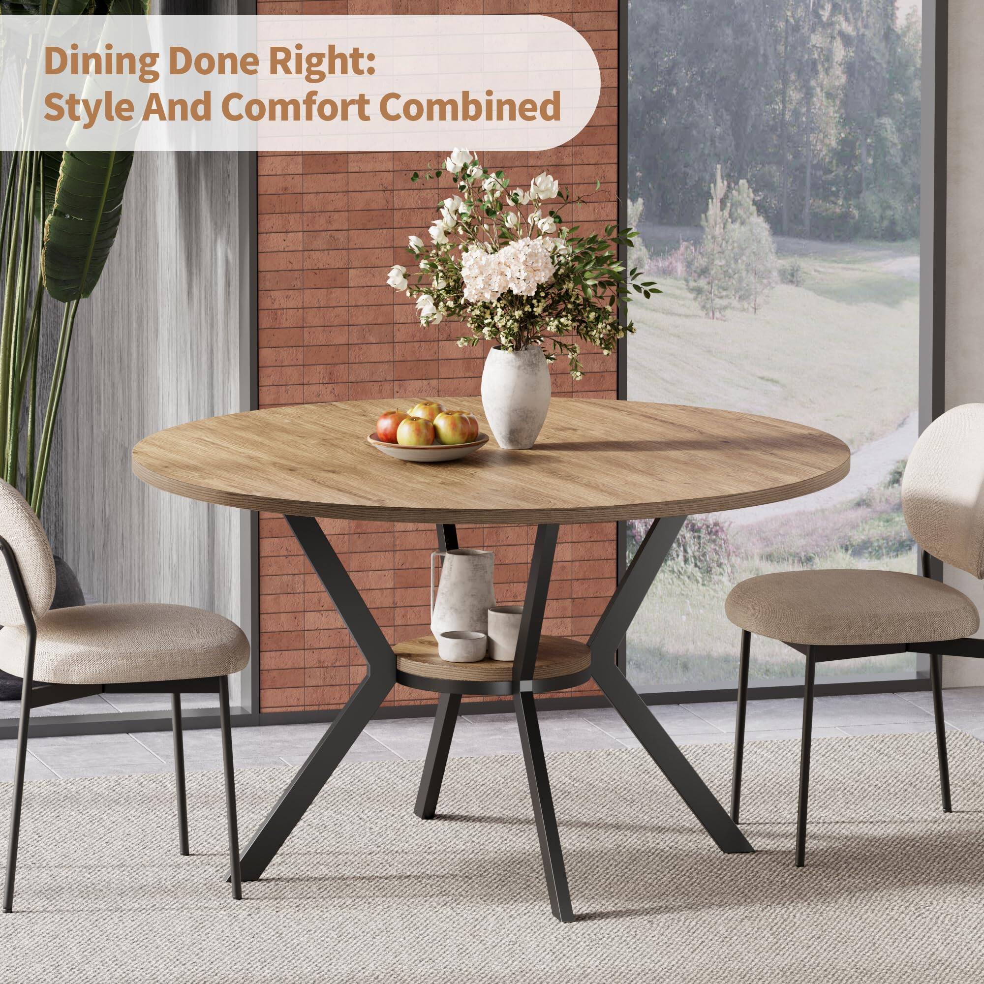 Dining Done Right:  
Style And Comfort Combined