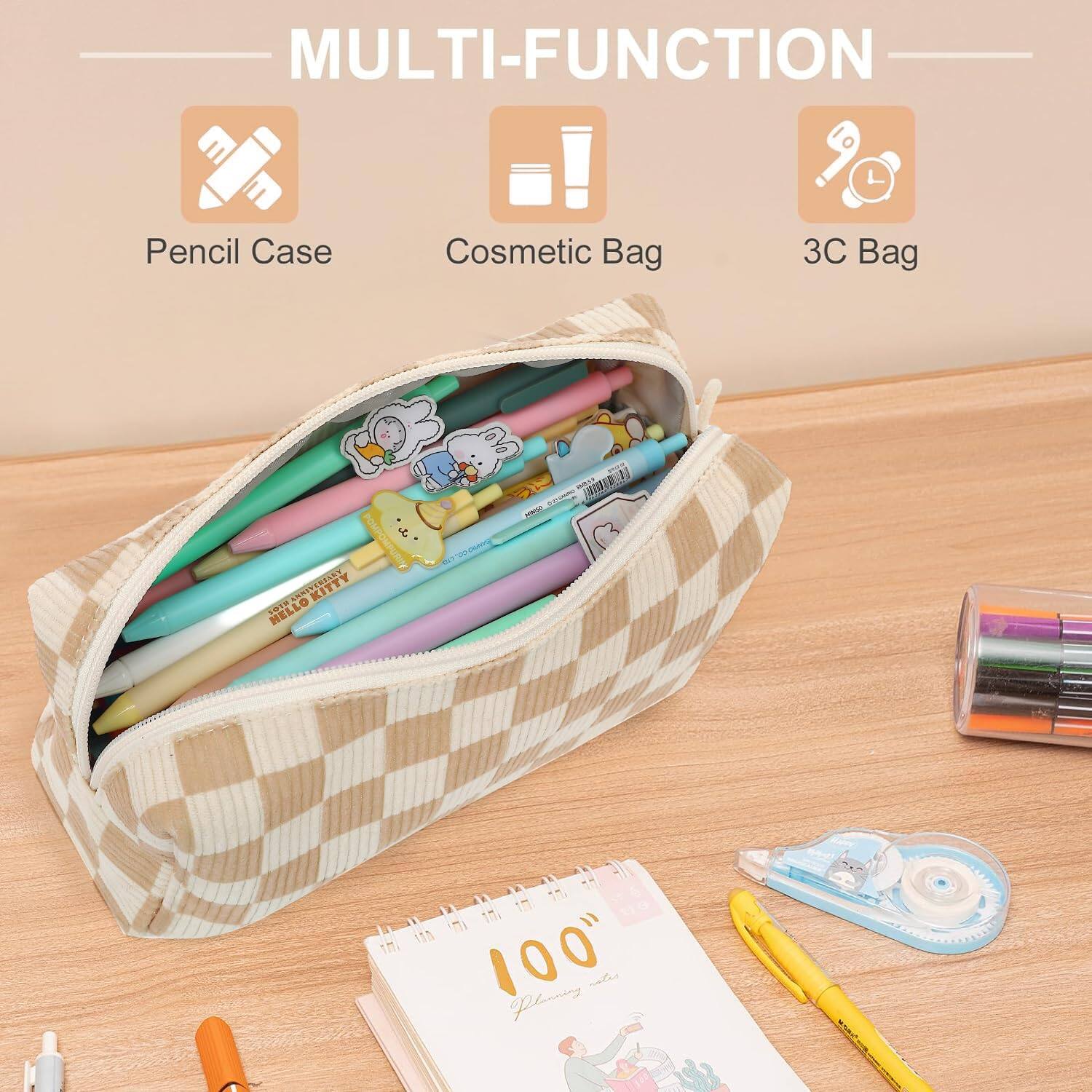 MULTI-FUNCTION

Pencil Case  
Cosmetic Bag  
3C Bag