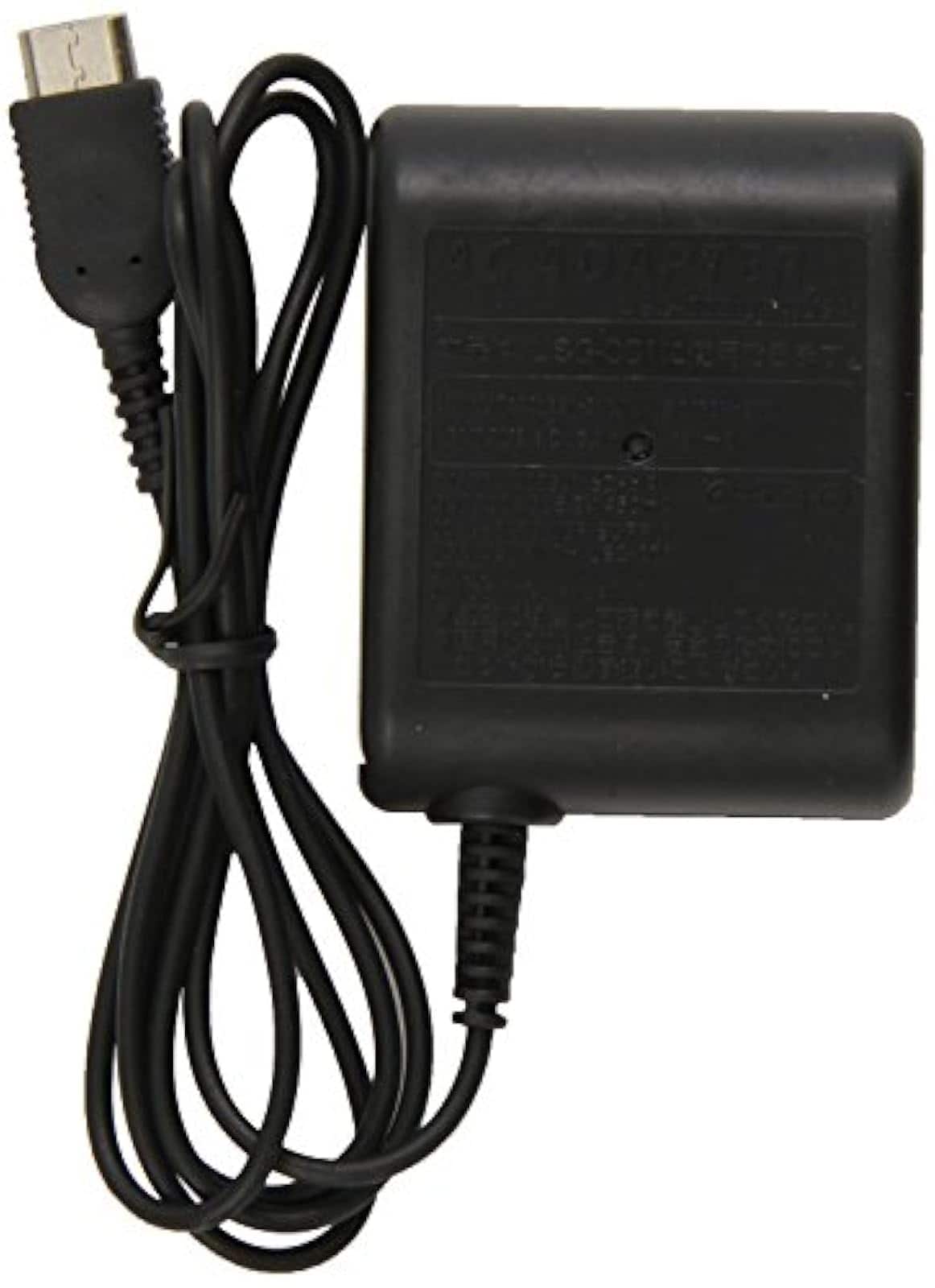 Front. Mars Devices - Gameboy Advance Micro AC Wall Charger By Mars Devices - Black.